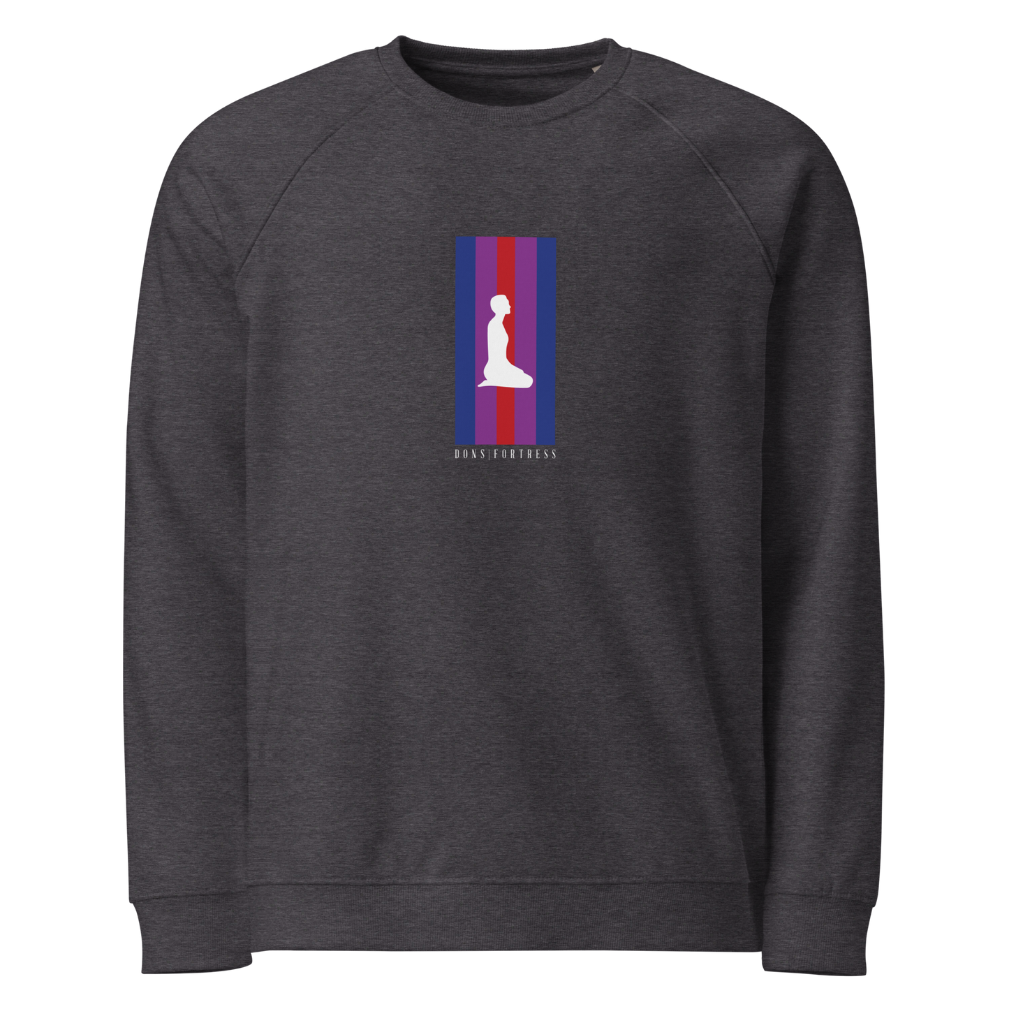 Dons Fortress Pirathon Pullover in Grey WP Front