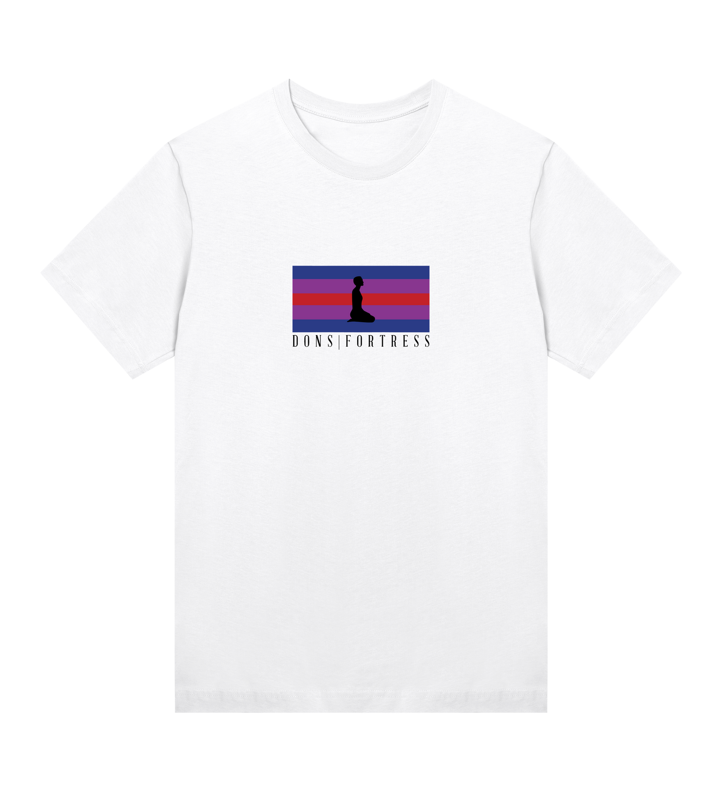 Dons Fortress Pirathon Tee in White Front Womens