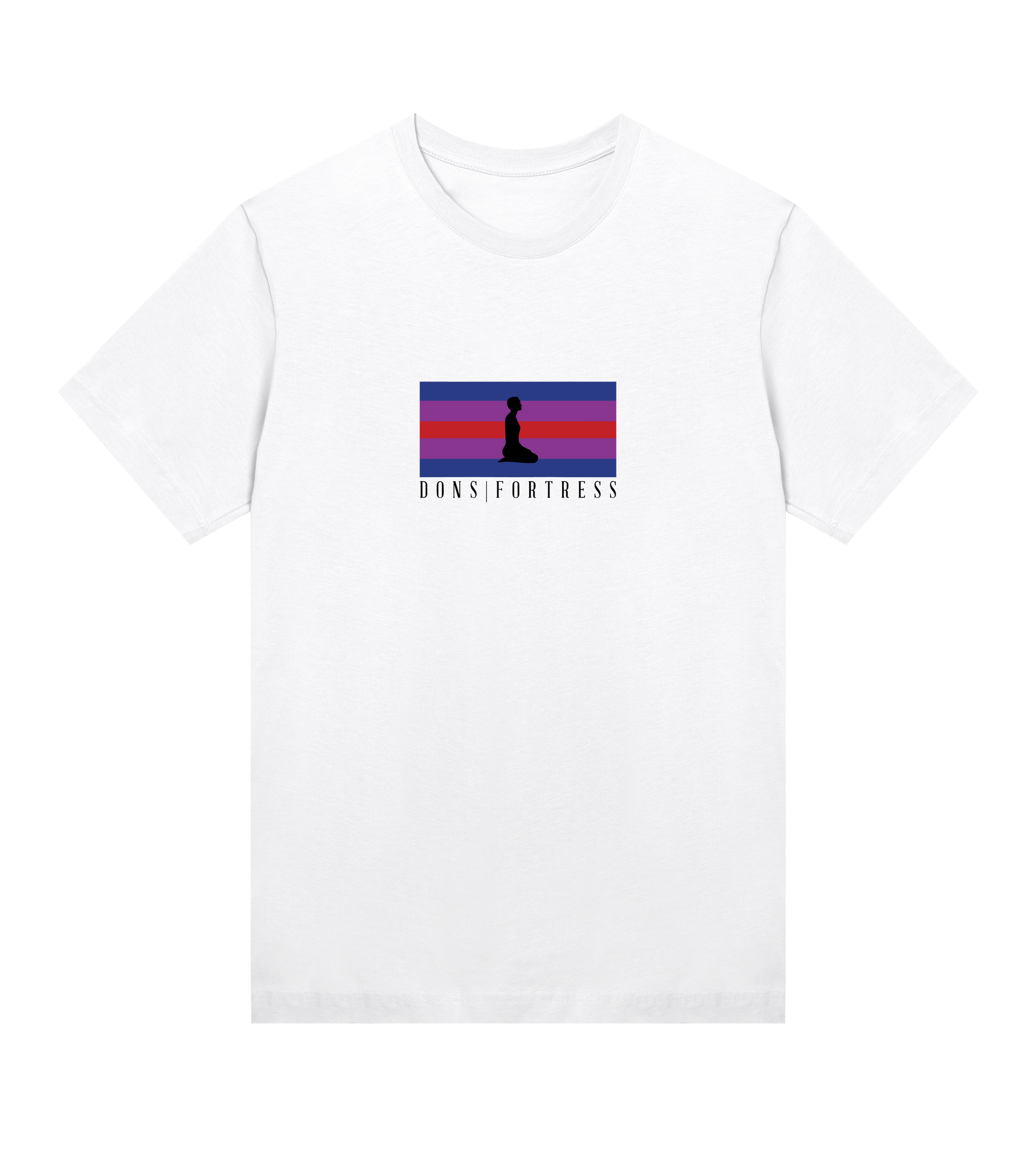 Dons Fortress Pirathon Tee in White Front Womens