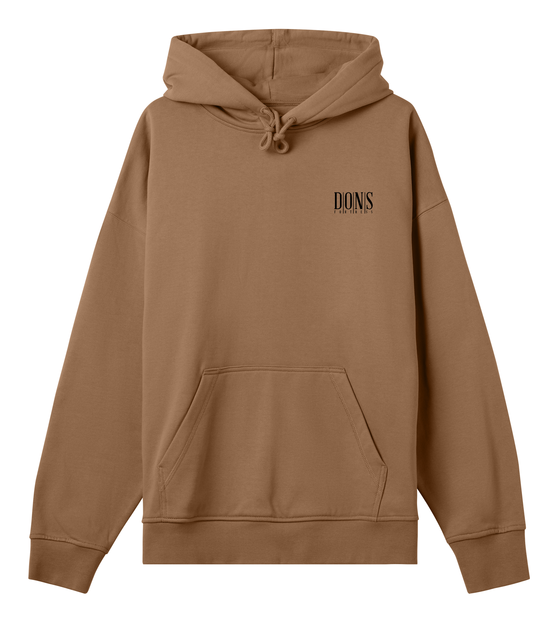 Dons Fortress Principal-Hybrid Hoodie BP in Toffee Brown Front