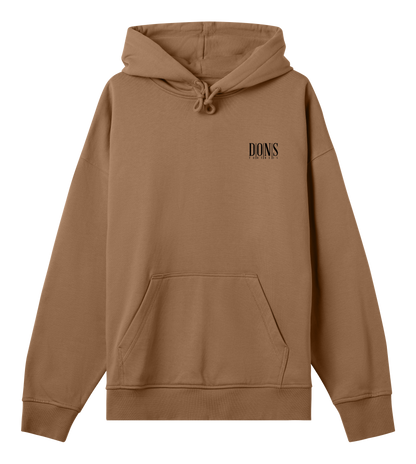 Dons Fortress Principal-Hybrid Hoodie BP in Toffee Brown Front