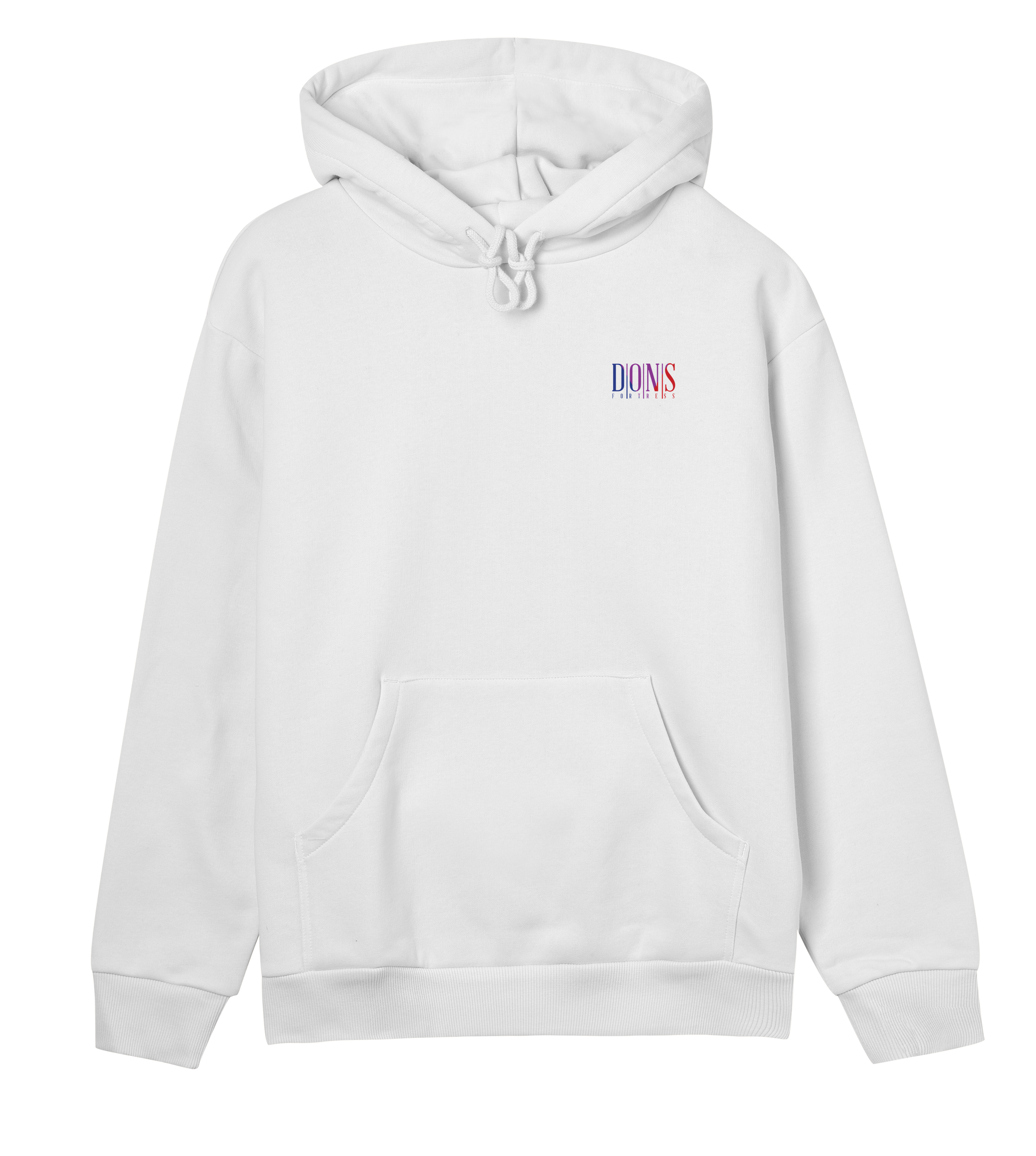 Dons Fortress Principal-Hybrid Hoodie Tri in Off White Front Womens