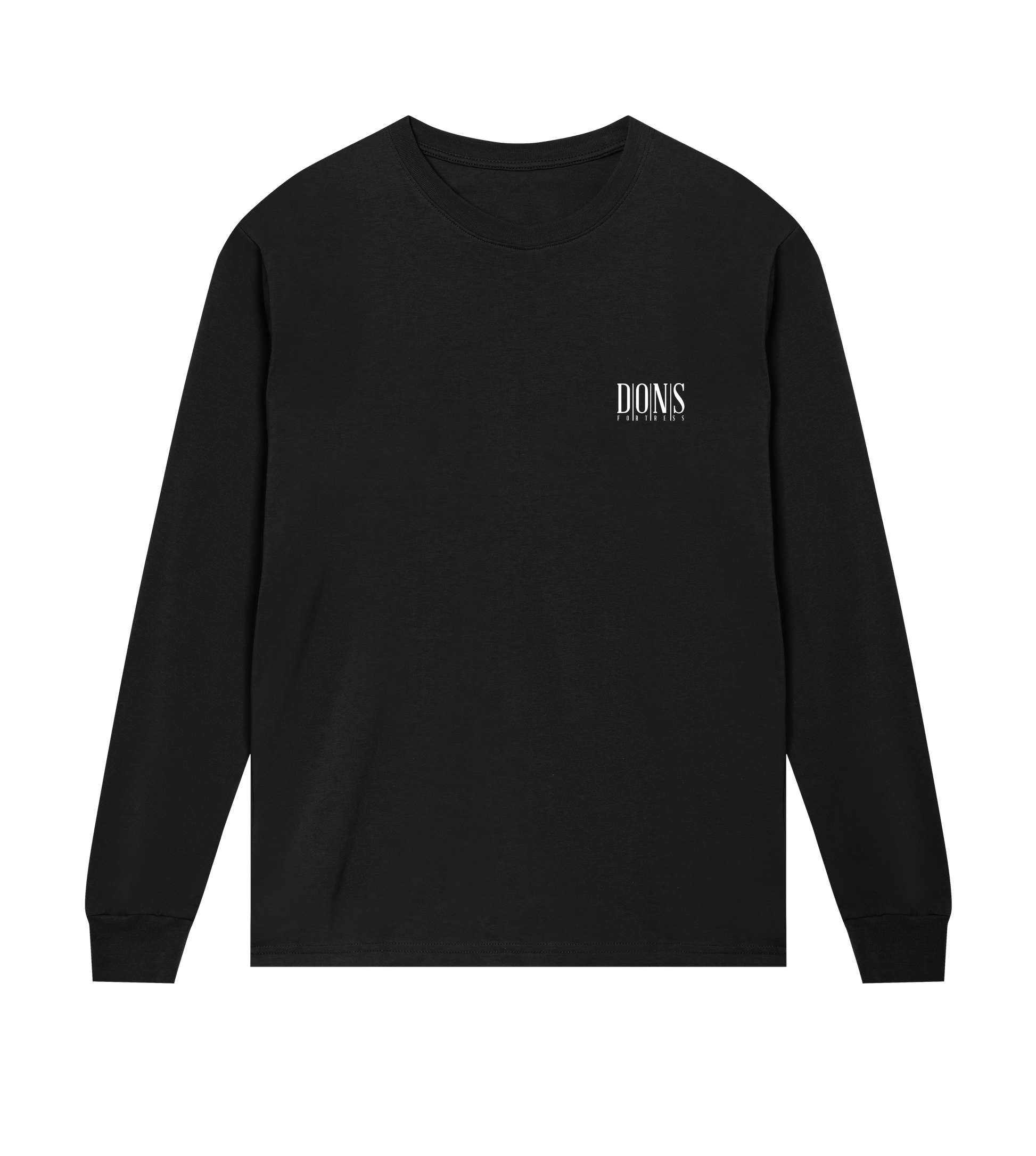 Dons Fortress Principal-Hybrid LS Tee in Black Front