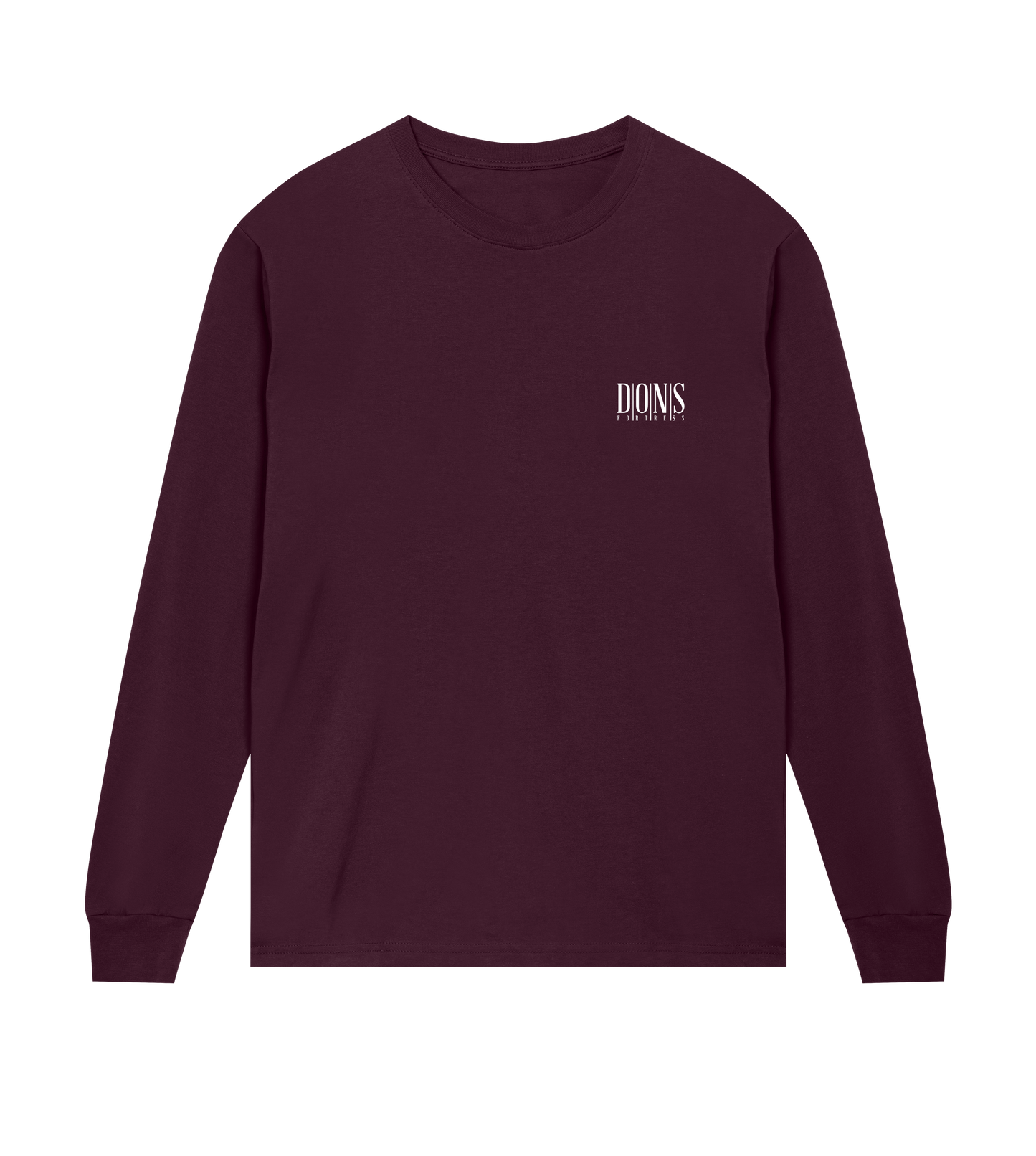 Dons Fortress Principal-Hybrid LS Tee in Maroon Front