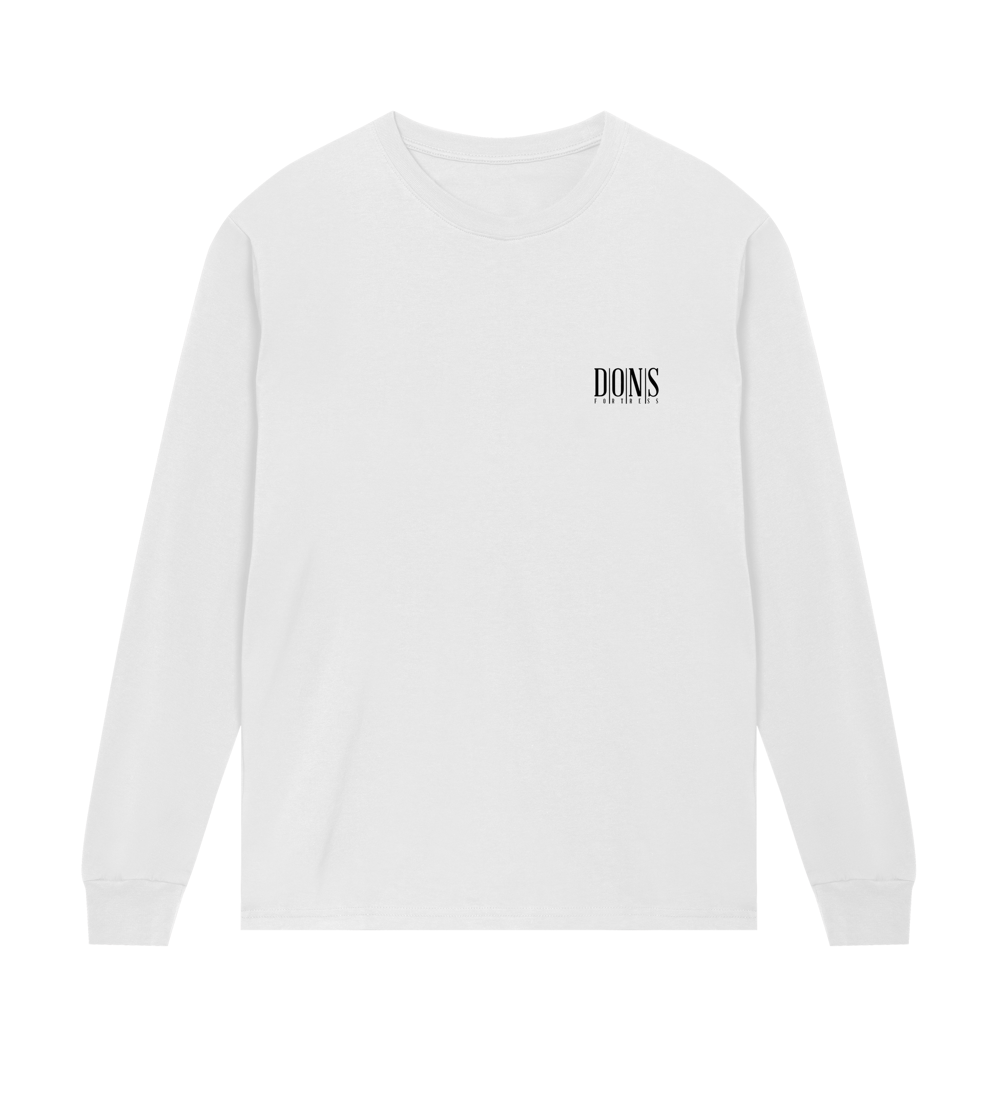 Dons Fortress Principal-Hybrid LS Tee in White Front