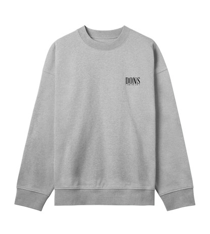 Dons Fortress Principal-Hybrid Pullover BP in Grey Melange Front
