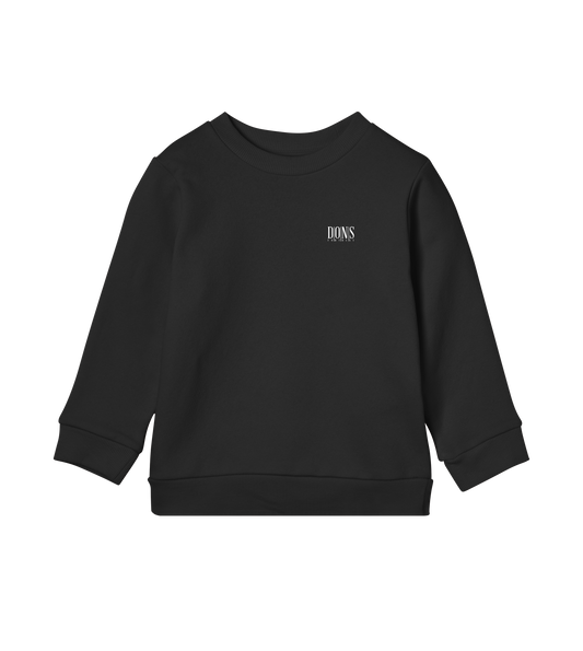 Dons Fortress Principal-Hybrid Pullover in Off Black Front Kids