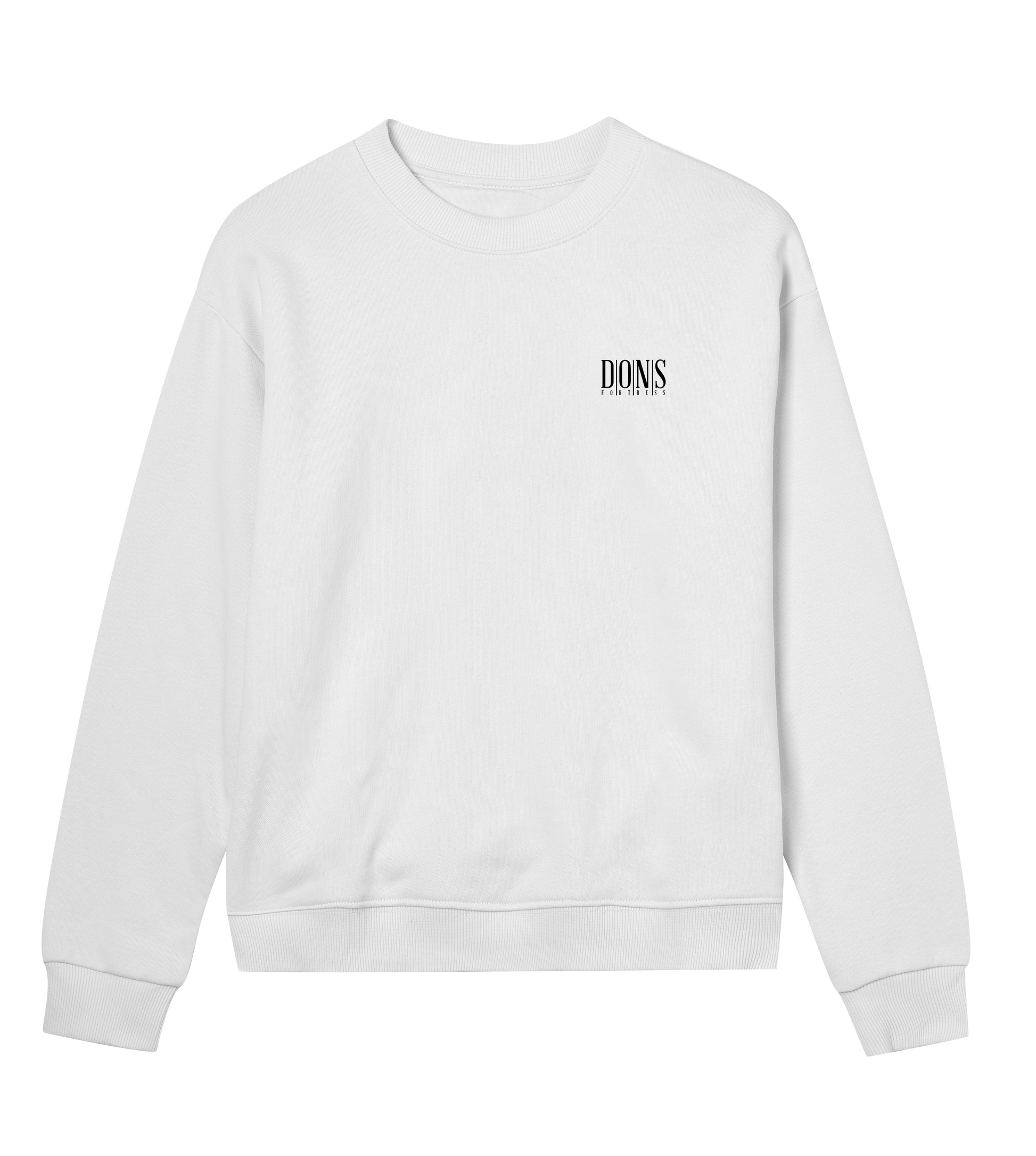 Dons Fortress Principal-Hybrid Pullover in Off White Front Womens