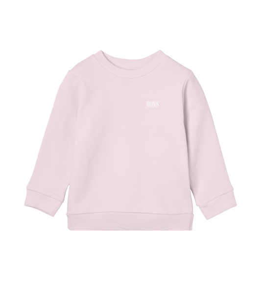 Dons Fortress Principal-Hybrid Pullover in Soft Pink Front Kids