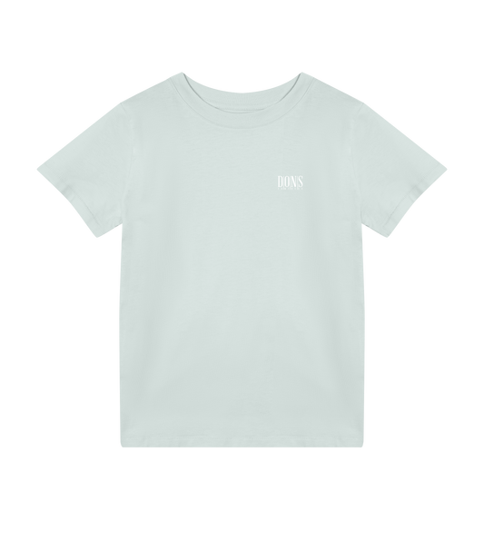 Dons Fortress Principal-Hybrid Tee in Mint Green Front Kids