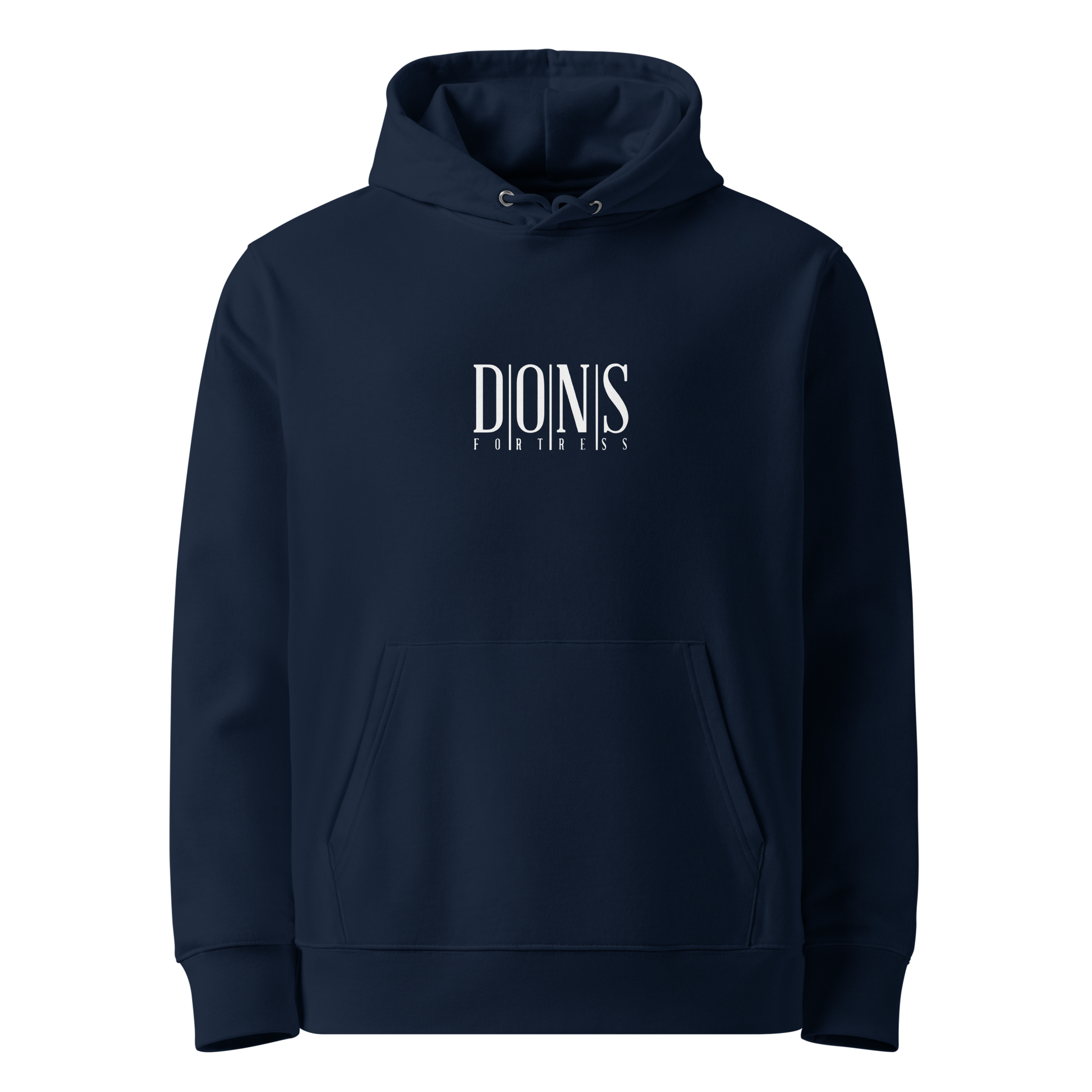 Dons Fortress Principal Hoodie in Navy Front