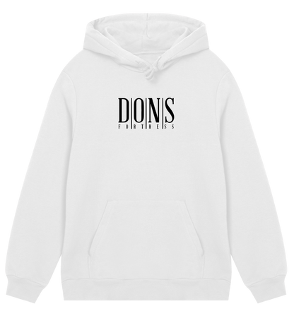 Dons Fortress Principal Hoodie in Off-White Front