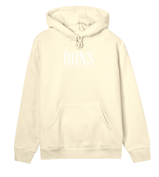 Dons Fortress Principal Hoodie in Soft Yellow Front Womens