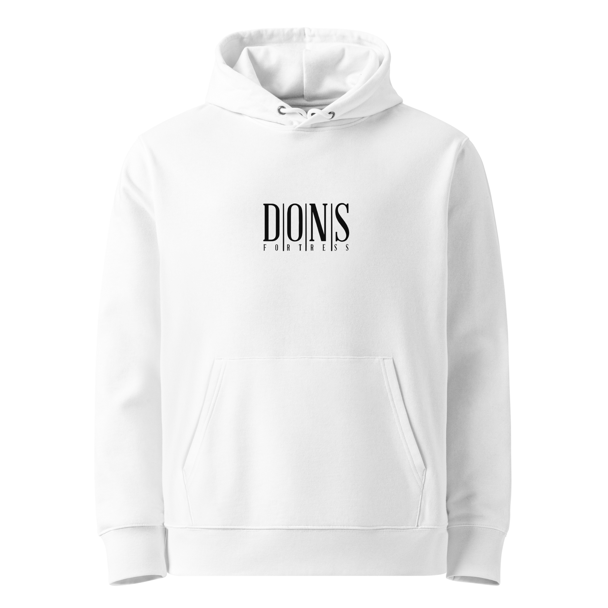 Dons Fortress Principal Hoodie in White Front