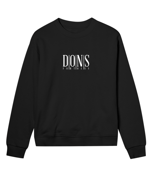 Dons Fortress Principal Pullover in Black Front Womens