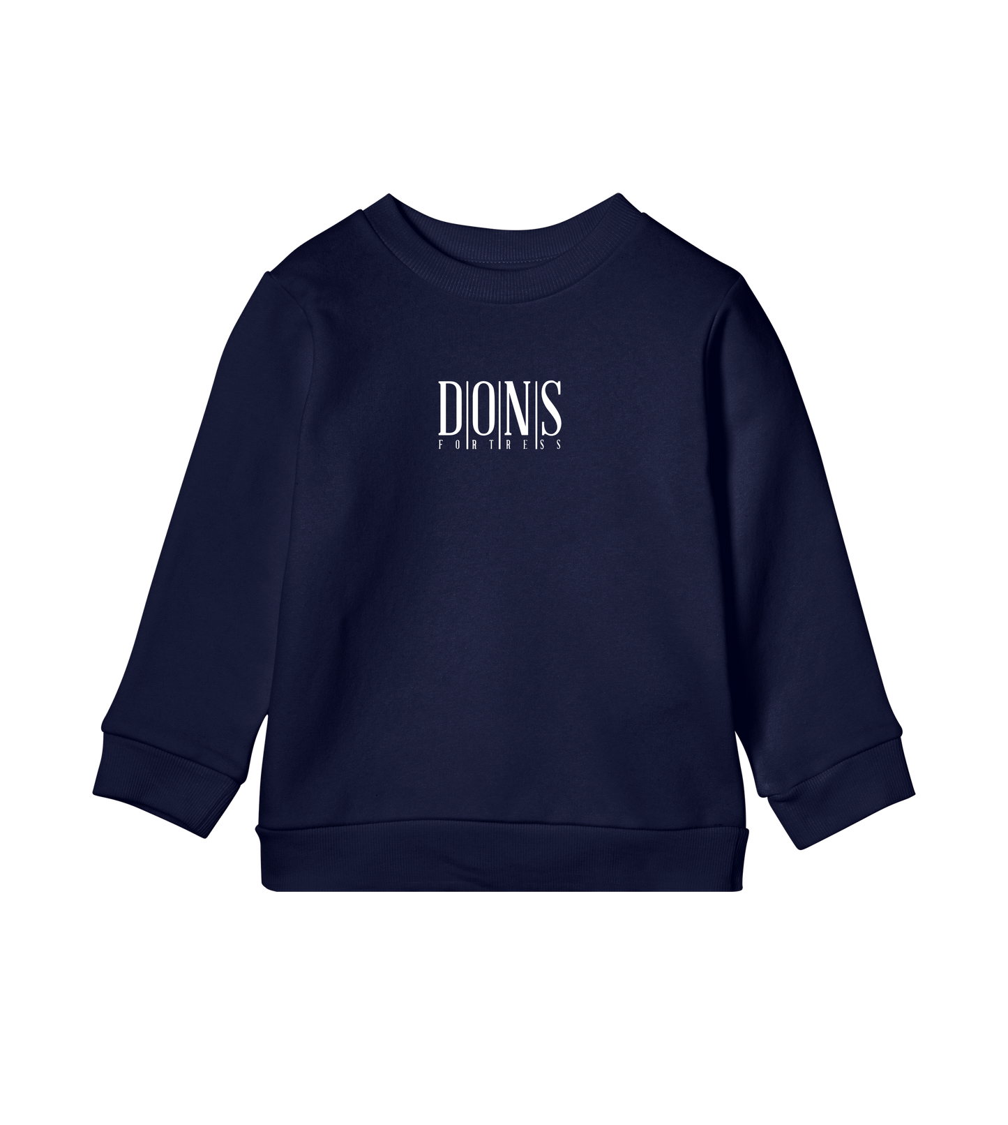 Dons Fortress Principal Pullover in Off Black Front Kids