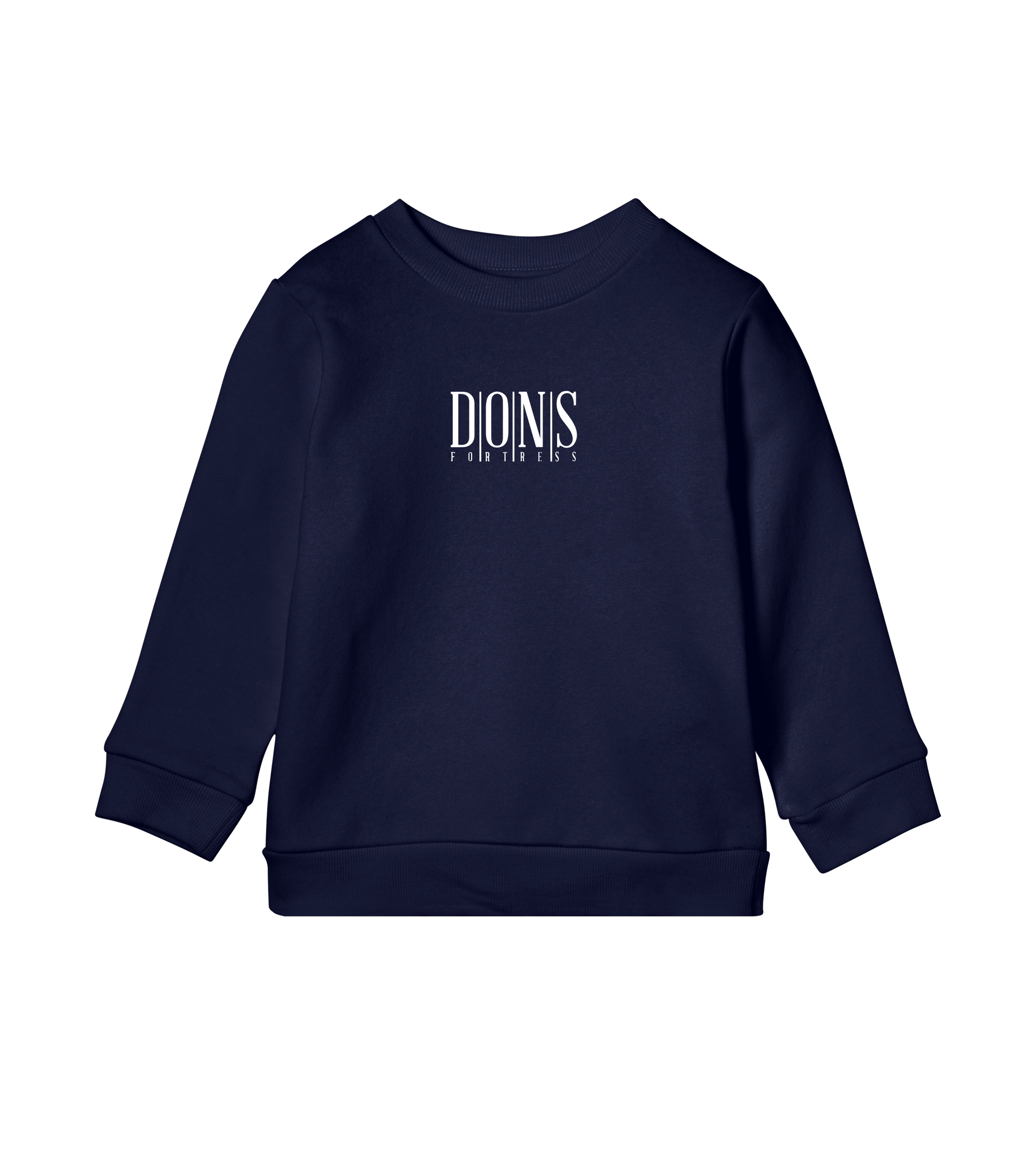 Dons Fortress Principal Pullover in Off Black Front Kids