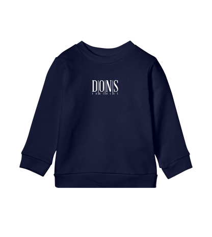 Dons Fortress Principal Pullover in Off Black Front Kids