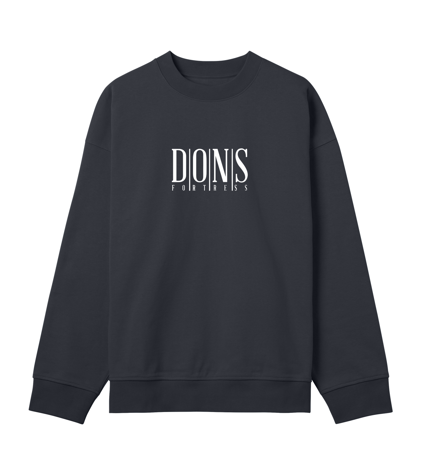 Dons Fortress Principal Pullover in Off-Black Front