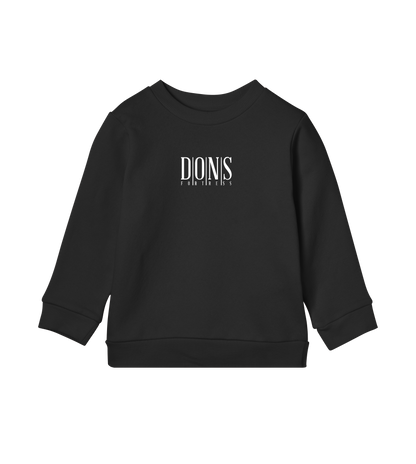 Dons Fortress Principal Pullover in Off Black Front Kids
