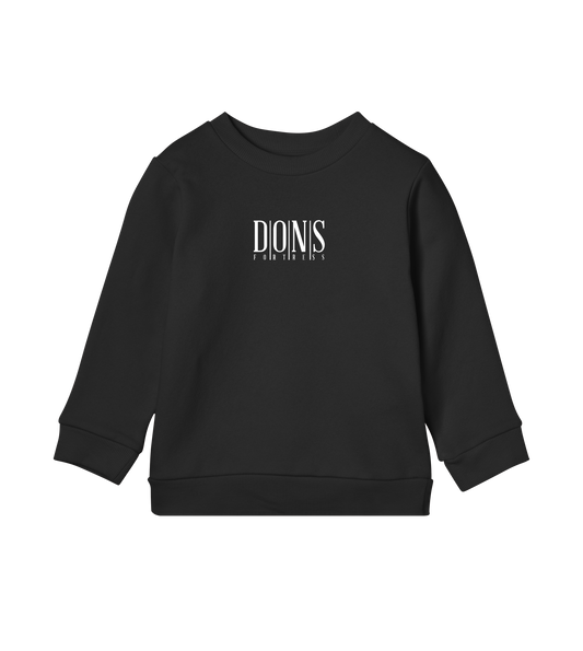 Dons Fortress Principal Pullover in Off Black Front Kids