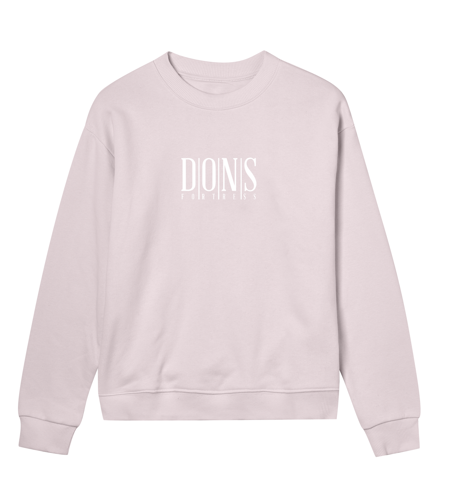 Dons Fortress Principal Pullover in Soft Pink Front Womens