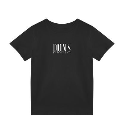 Dons Fortress Principal Tee in Black Front Kids