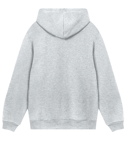 Dons Fortress Regular Hoodie in Grey Melange Back