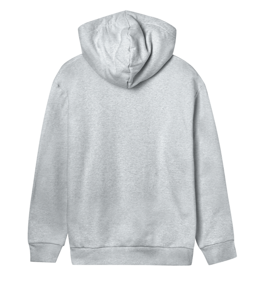 Dons Fortress Regular Hoodie in Grey Melange Back Womens