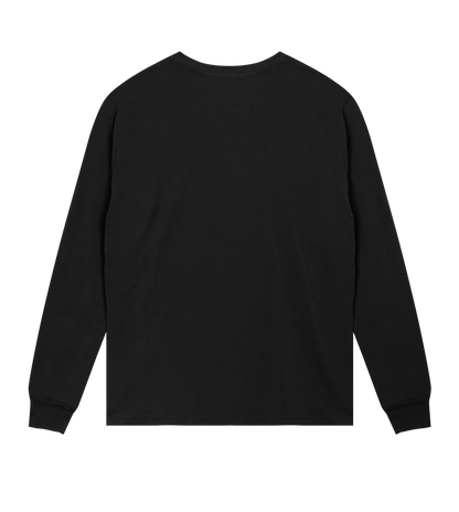 Dons Fortress Regular Long Sleeve Tee in Black Back