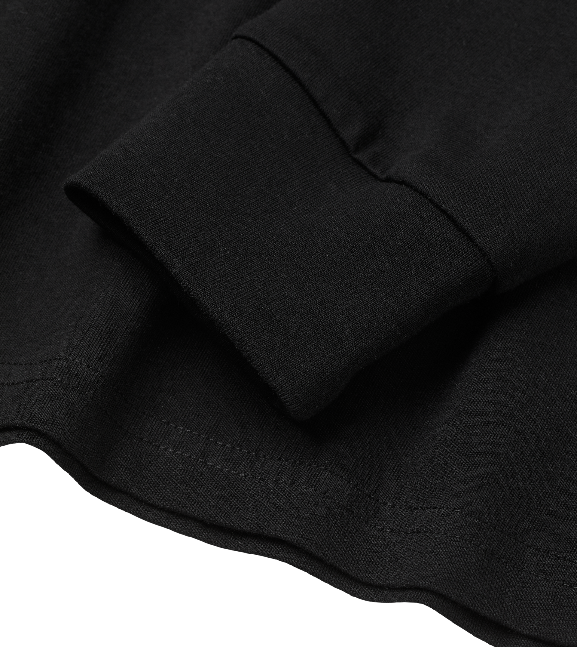 Dons Fortress Regular Long Sleeve Tee in Black Detail
