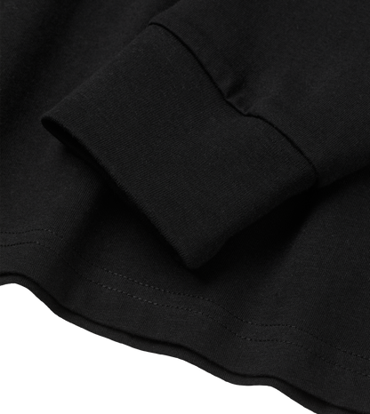 Dons Fortress Regular Long Sleeve Tee in Black Detail