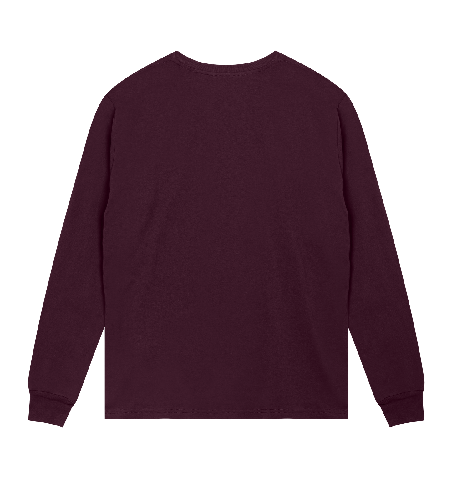 Dons Fortress Regular Long Sleeve Tee in Maroon Back