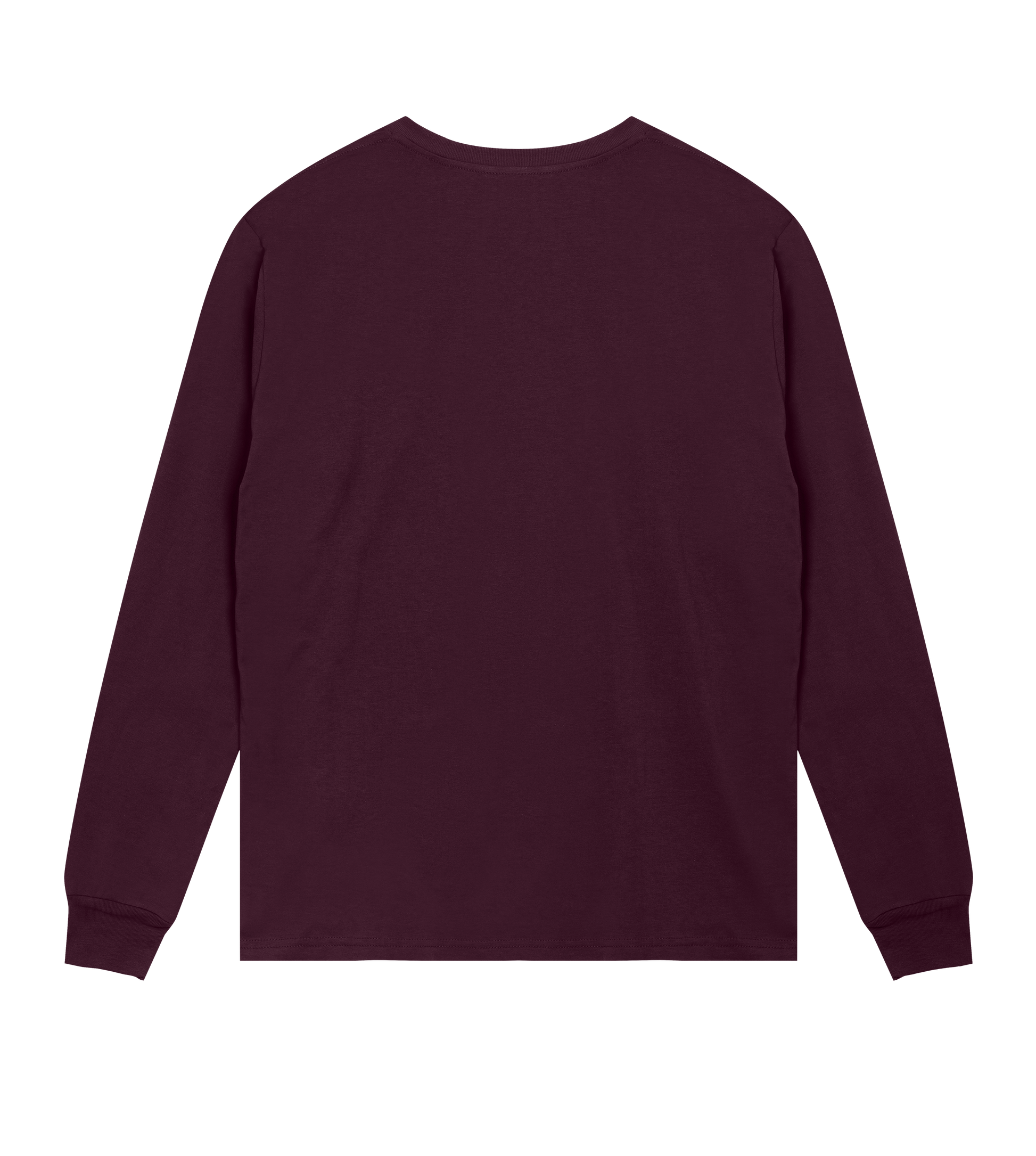 Dons Fortress Regular Long Sleeve Tee in Maroon Back