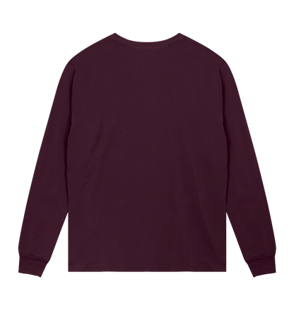 Dons Fortress Regular Long Sleeve Tee in Maroon Back