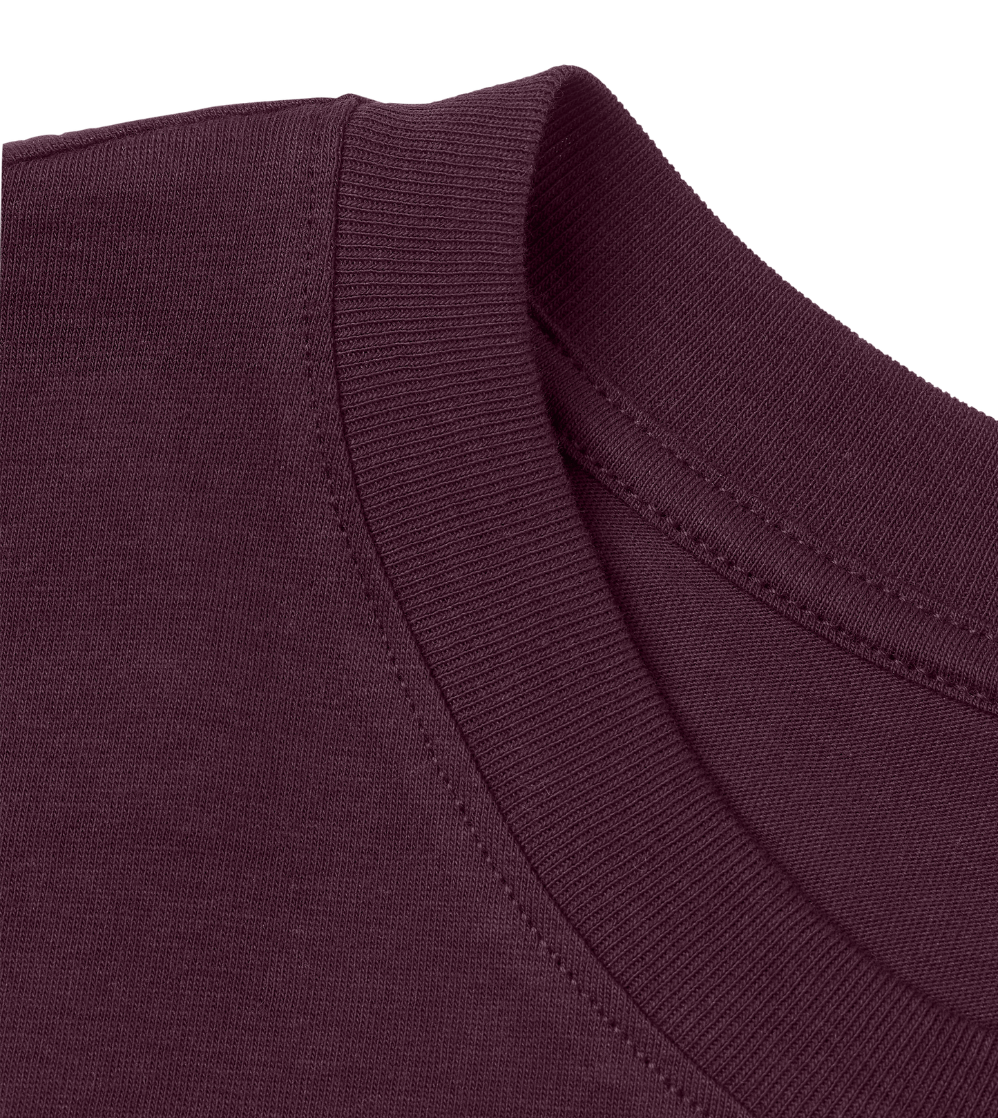 Dons Fortress Regular Long Sleeve Tee in Maroon Detail