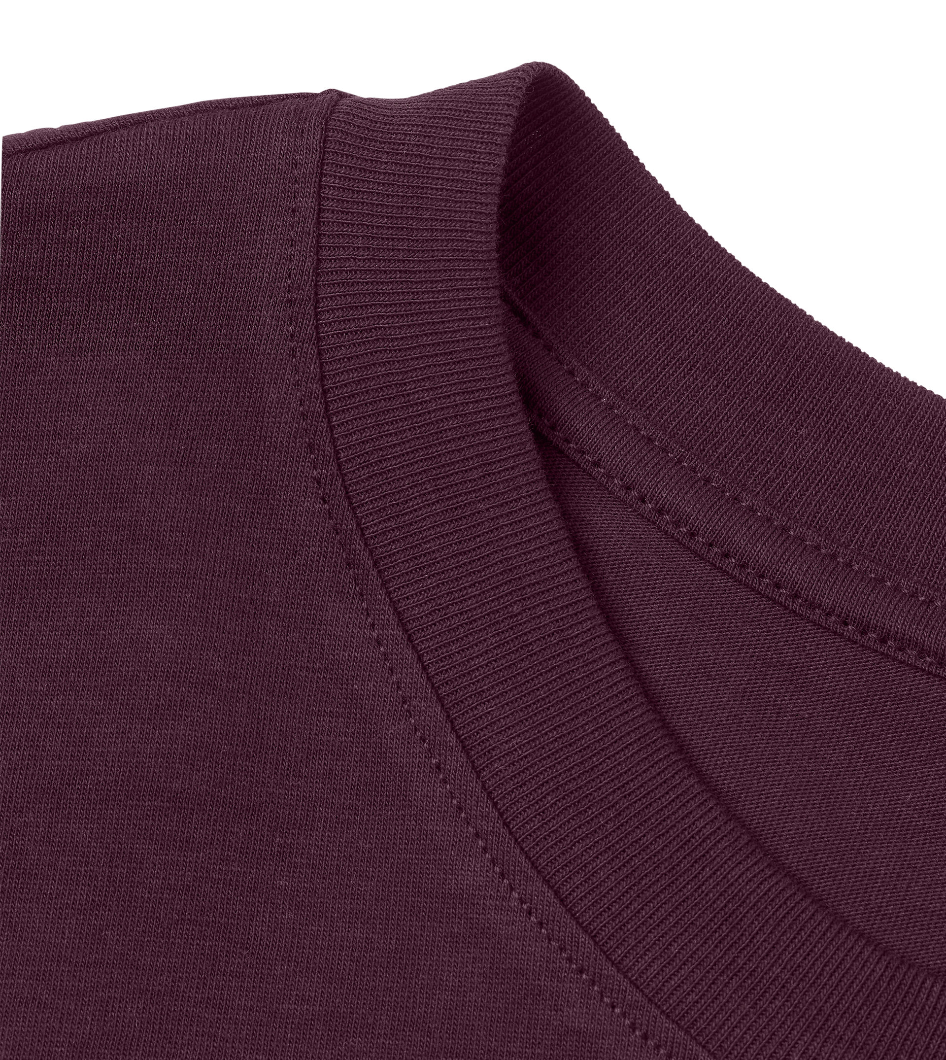 Dons Fortress Regular Long Sleeve Tee in Maroon Detail