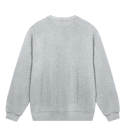 Dons Fortress Regular Pullover in Grey Melange Back