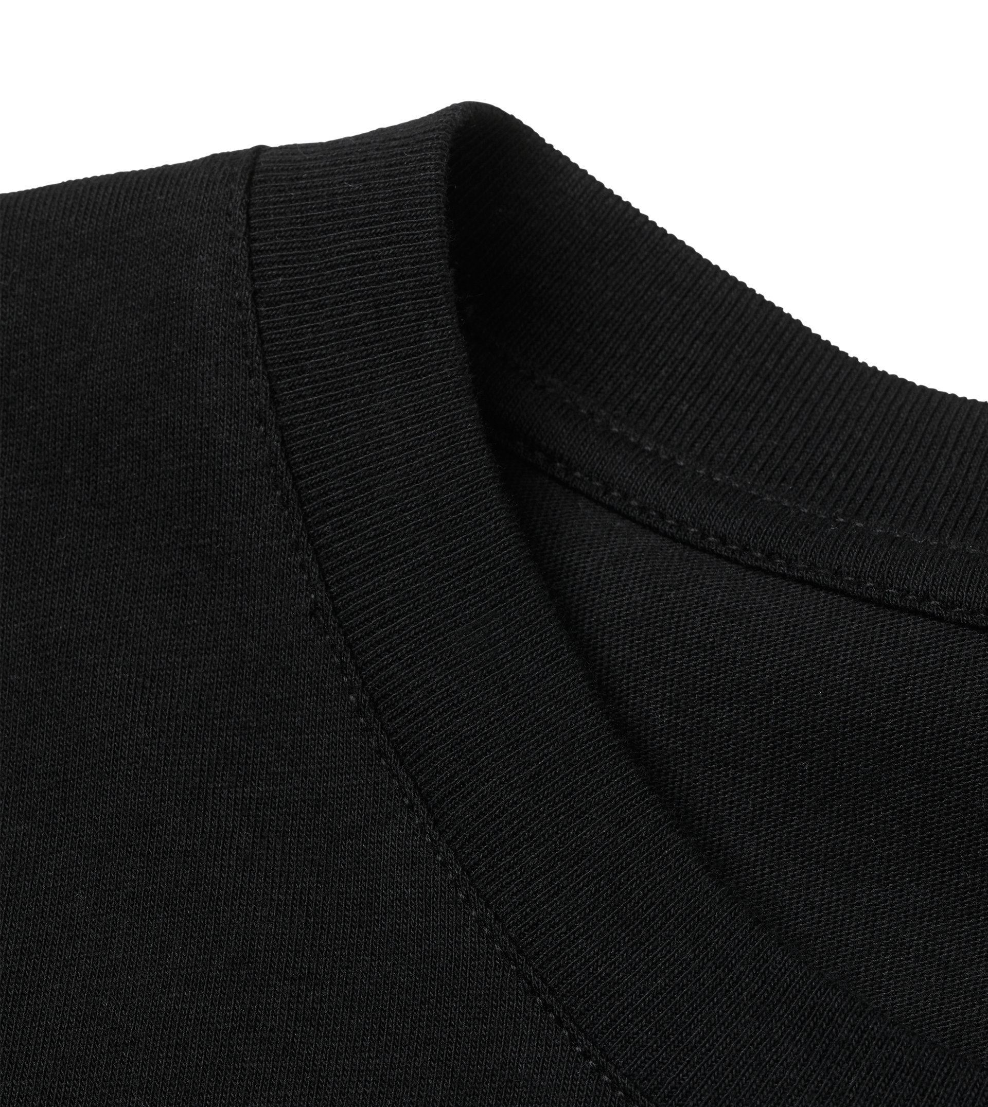 Dons Fortress Regular Tee in Black Detail