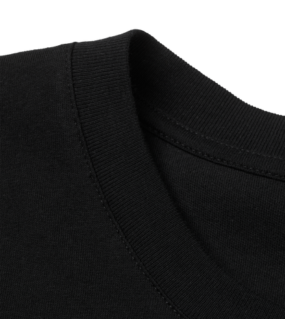 Dons Fortress Regular Tee in Black Detail