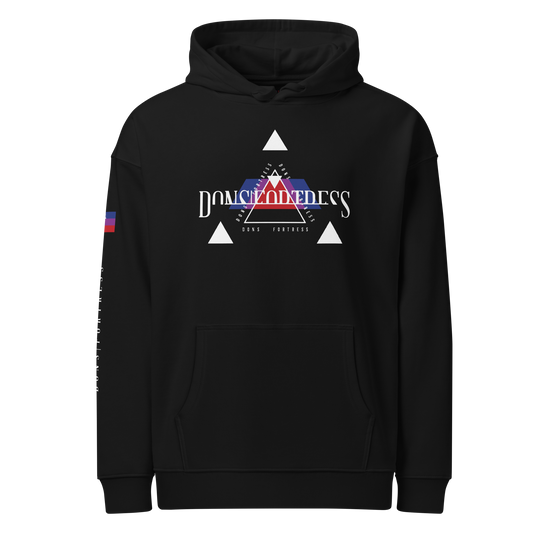 Dons Fortress Shiloh Hoodie in Black Front