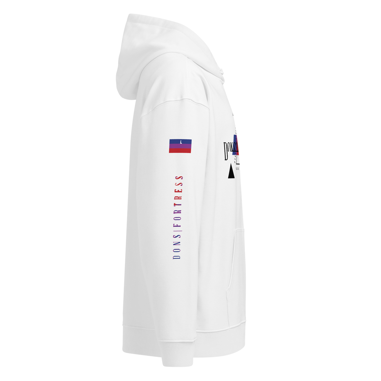 Dons Fortress Shiloh Hoodie in White FR