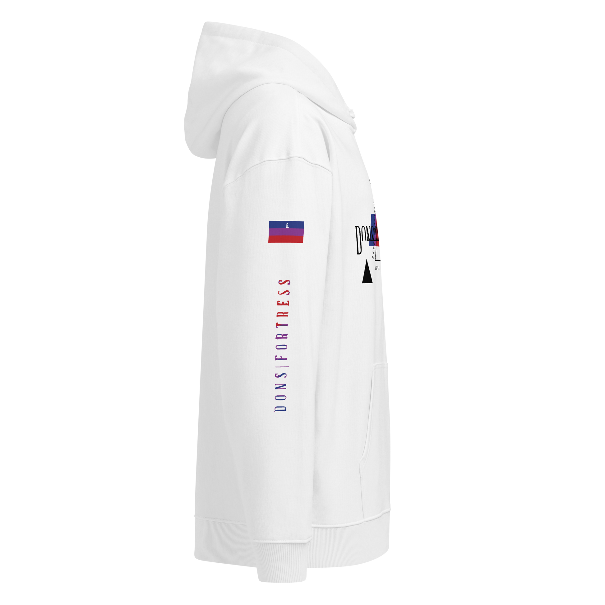 Dons Fortress Shiloh Hoodie in White FR