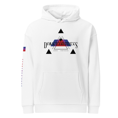 Dons Fortress Shiloh Hoodie in White Front