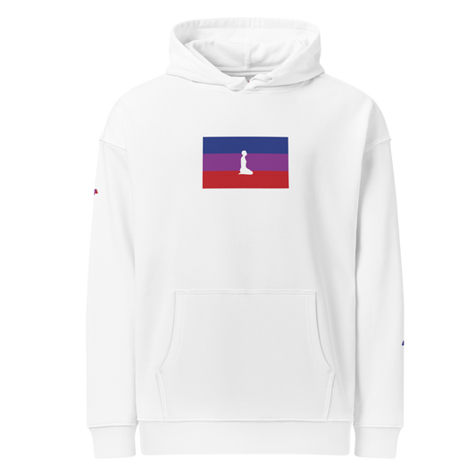 Dons Fortress Sidon Hoodie in White Front
