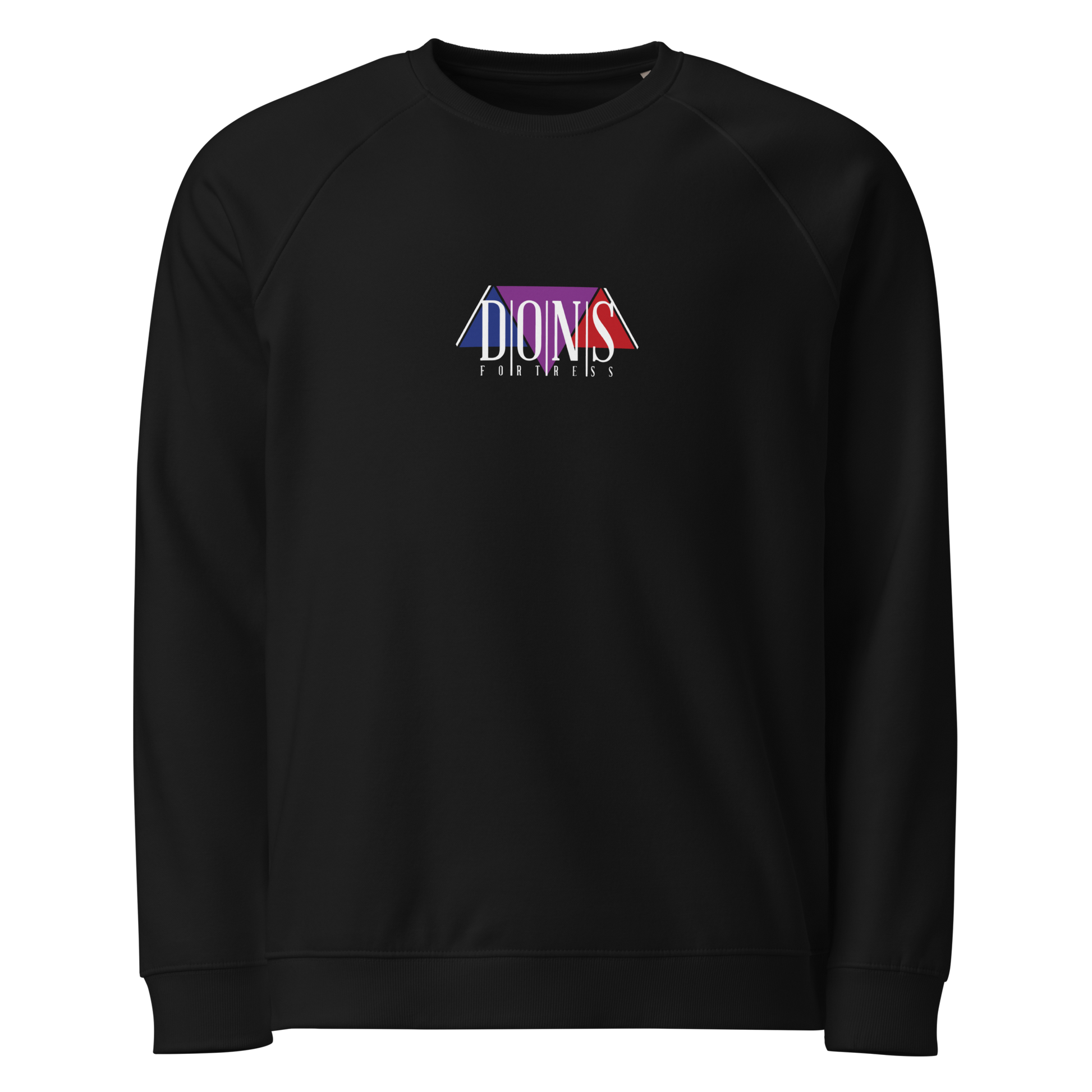 Dons Fortress Tabor Pullover in Black WP Front