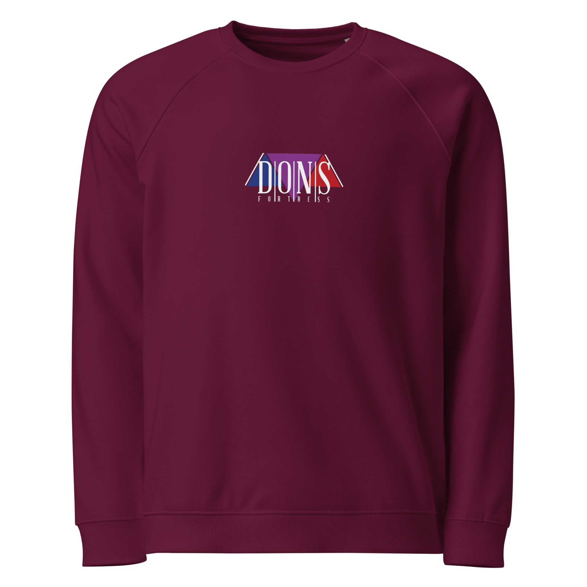 Dons Fortress Tabor Pullover in Burgundy WP Front