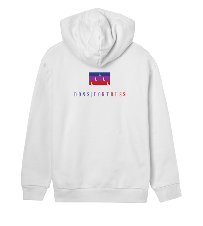 Dons Fortress Tyra Hoodie in Off White Back Womens