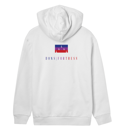 Dons Fortress Tyra Hoodie in Off White Back Womens