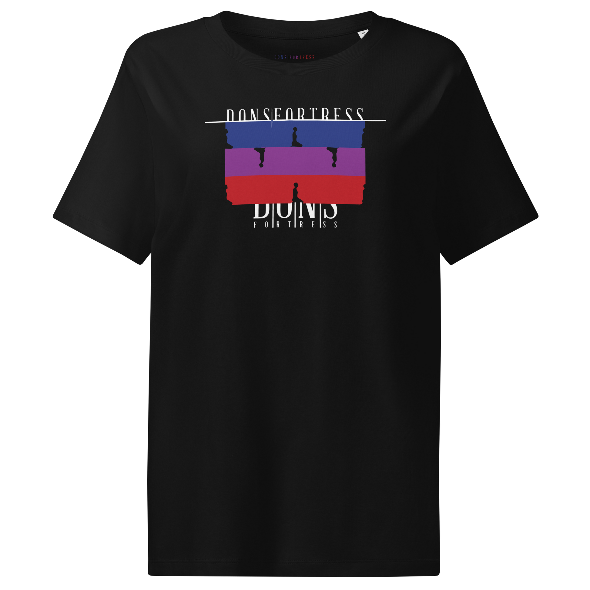 Dons Fortress Womens Goshen Tee in Black Front